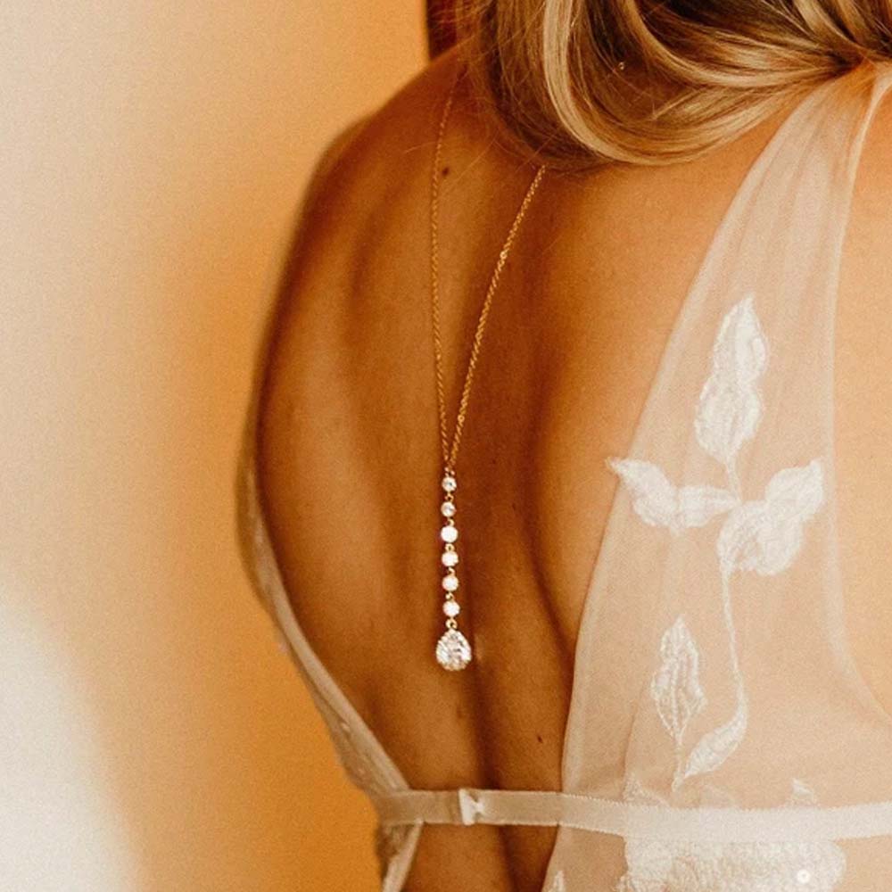 Stonefans Drop Back Chain Neck - огляд і ціна Body Jewelry Back