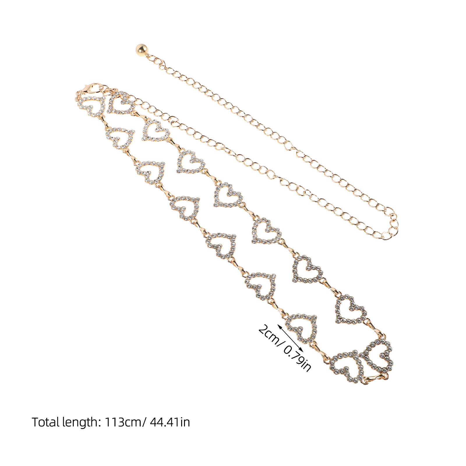 Adjustable Waist Chain Rhinest - огляд і ціна Body Jewelry Chain