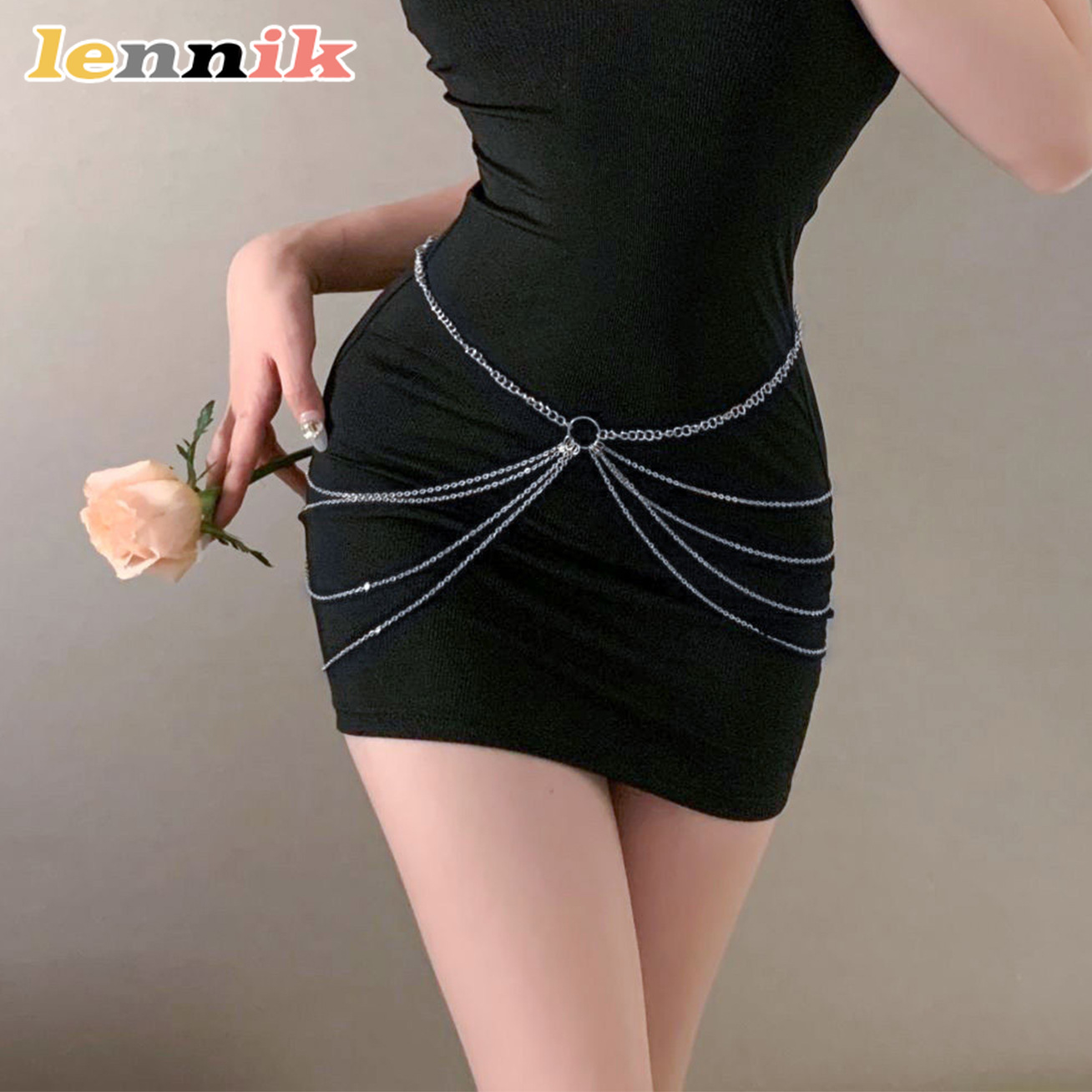 LENNIK Tassel Metal Multi-Laye - огляд і ціна Body Jewelry Chain