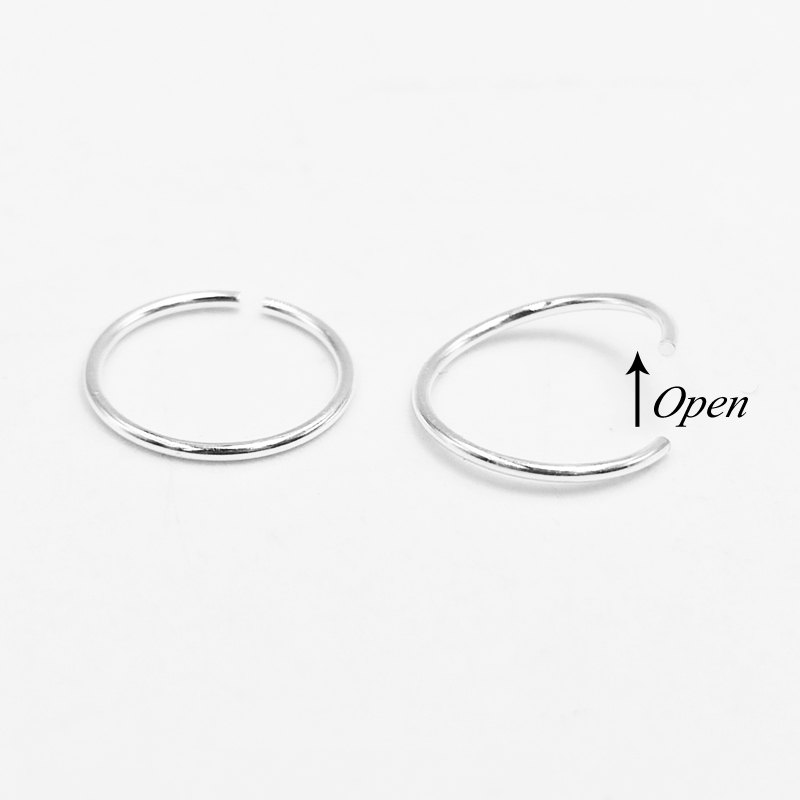 925 sterling silver Nose Ring  - огляд і ціна Body Jewelry Cartilage Earrings