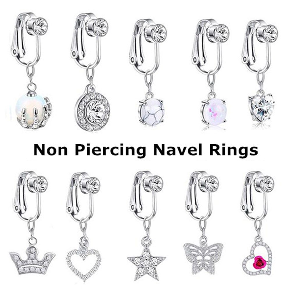 Accessories Clip On Earrings C - огляд і ціна Body Jewelry Cartilage Earrings