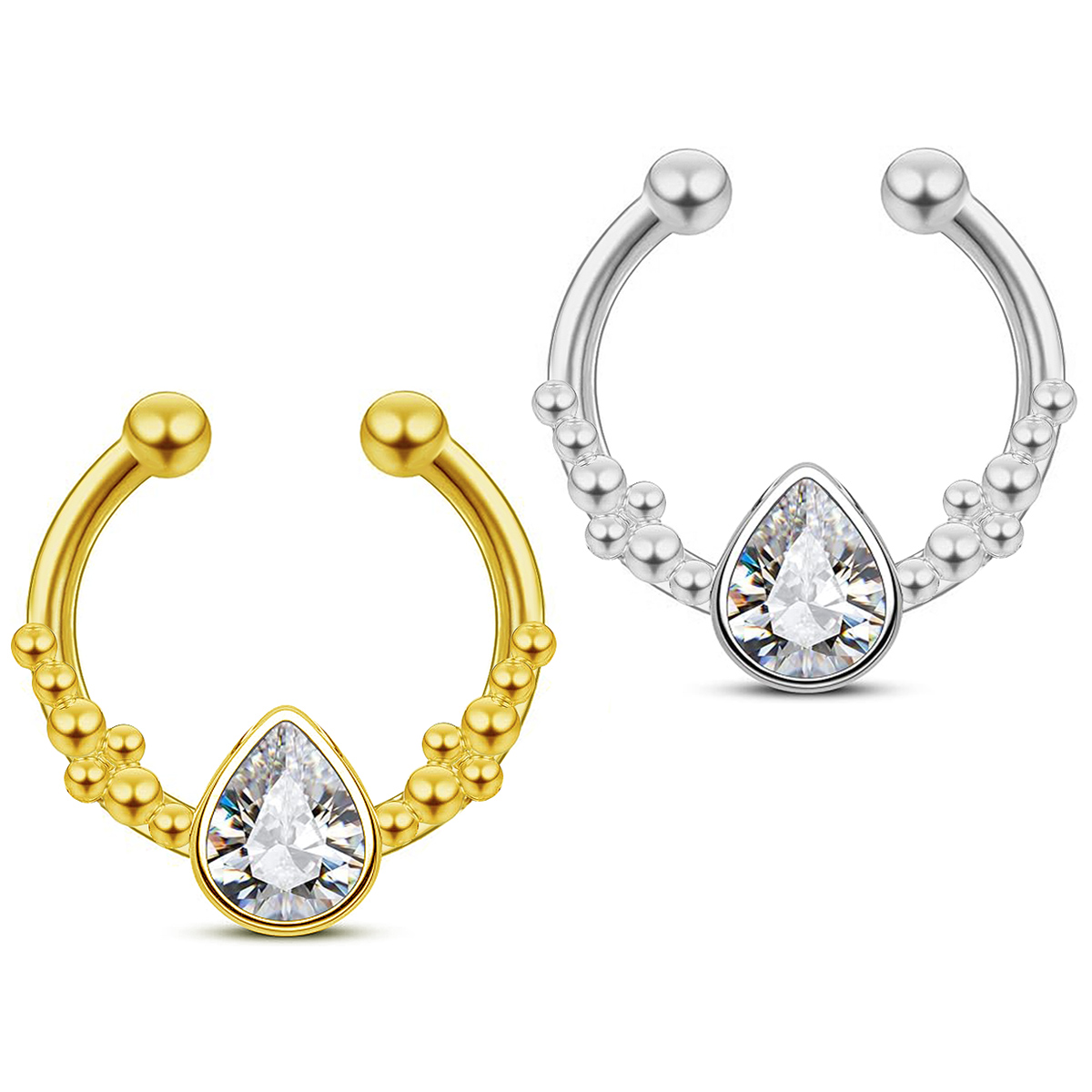 316L Stainless Steel Septum Cl - огляд і ціна Body Jewelry Septum