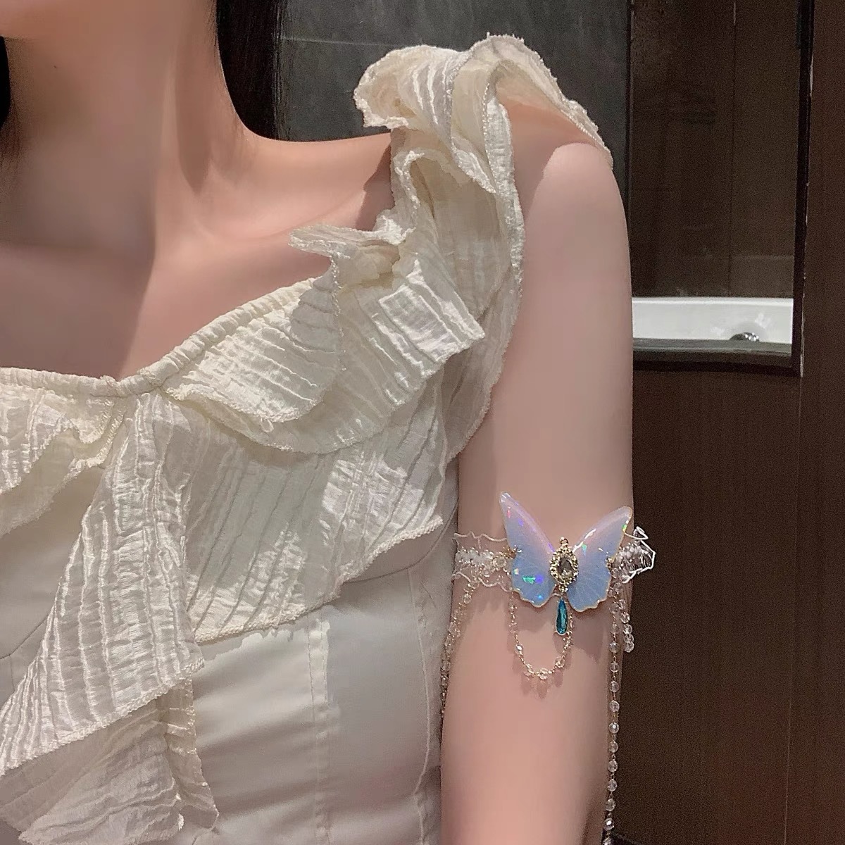 Fashionable Butterfly Pattern  - огляд і ціна Body Jewelry Chain