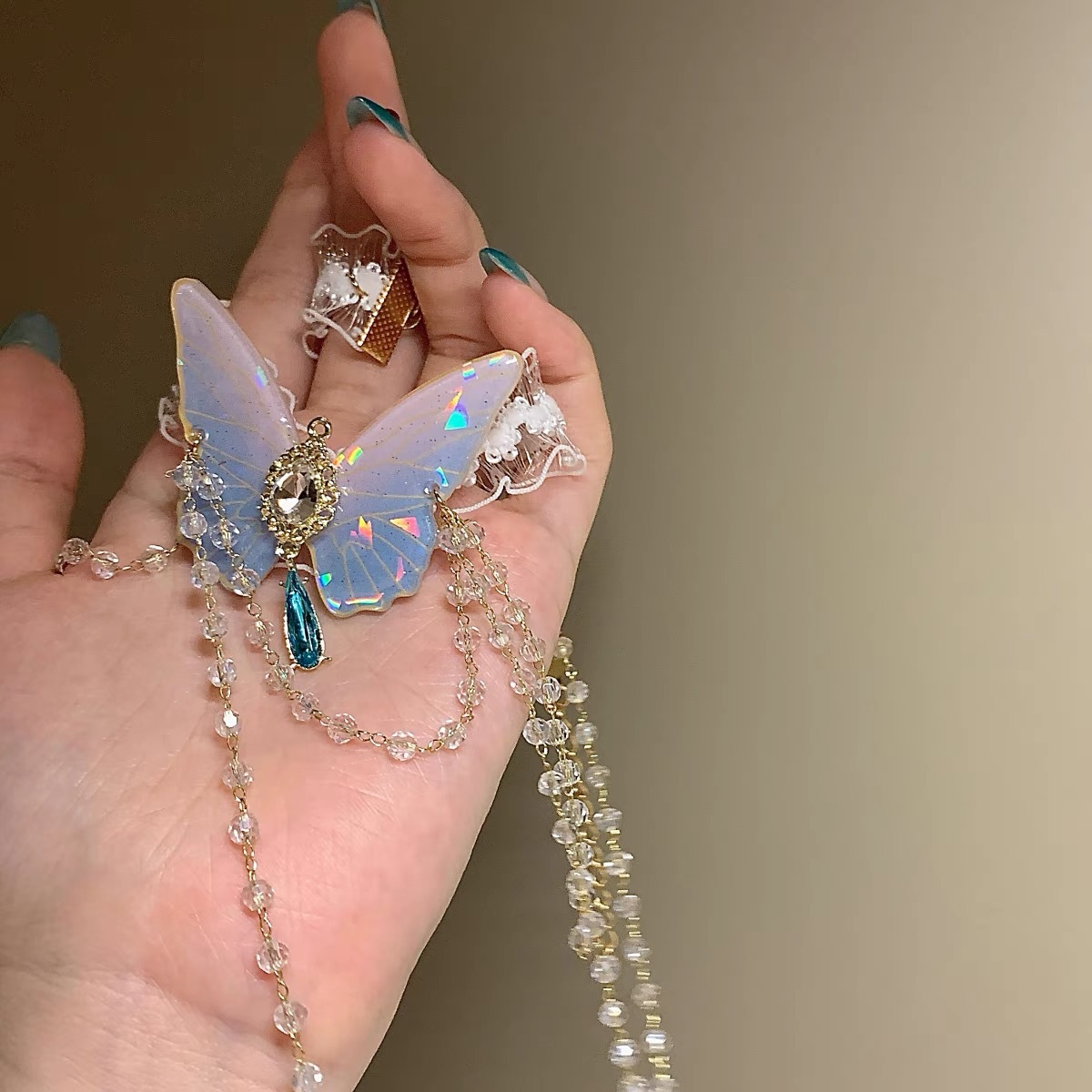 Fashionable Butterfly Pattern  - огляд і ціна Body Jewelry Chain