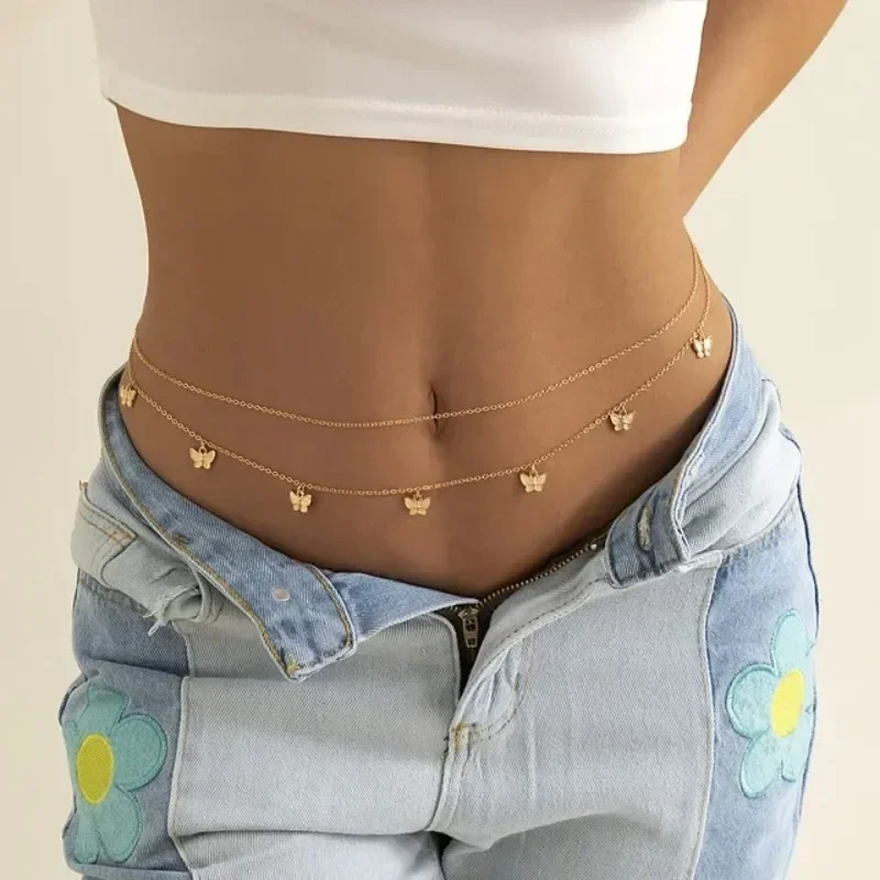 New Charm Sexy Double Layer Bu - огляд і ціна Body Jewelry Online