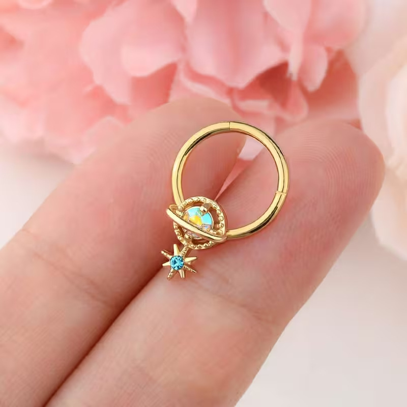 Septum Rings Planet Jewelry Su - огляд і ціна Body Jewelry Cartilage Earrings