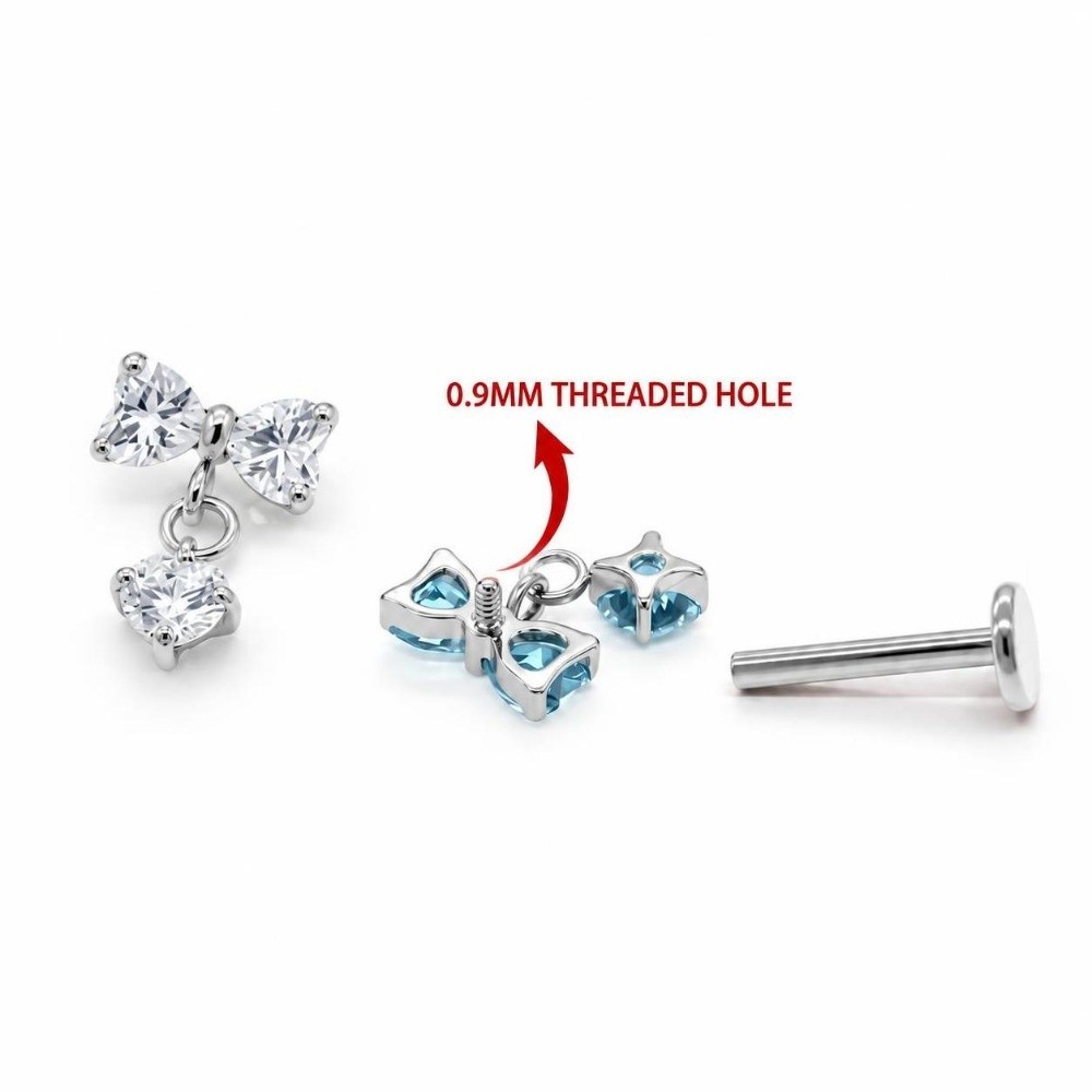 G23 Titanium Cartilage Stud Ea - огляд і ціна Body Jewelry Cartilage Earrings