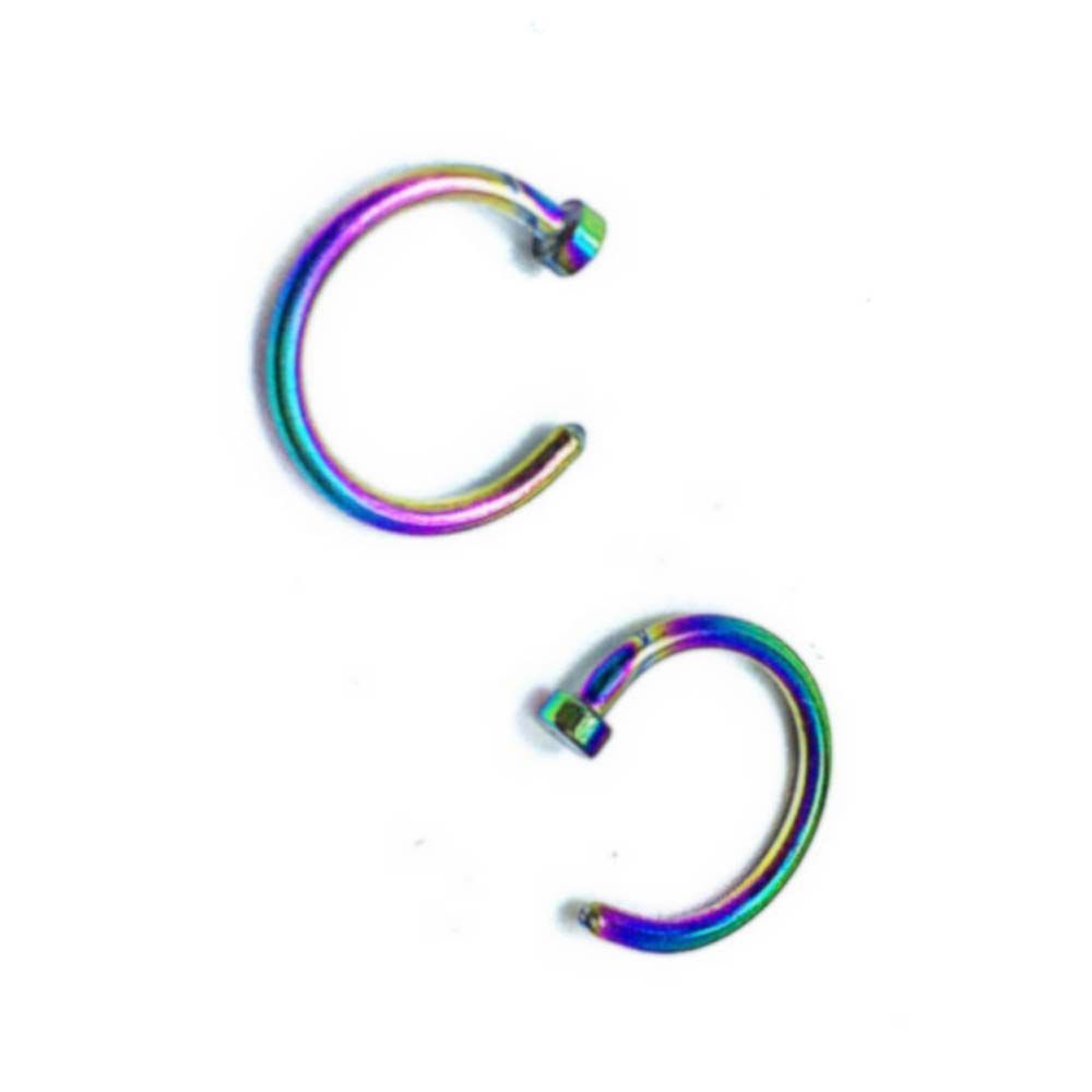 Thin Septum C Shape Stud Earri - огляд і ціна Body Jewelry Septum
