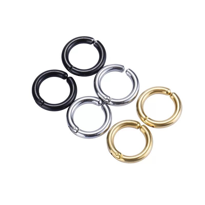 2/6Pcs Fake Huggie Hoop Earrin - огляд і ціна Body Jewelry Cartilage Earrings