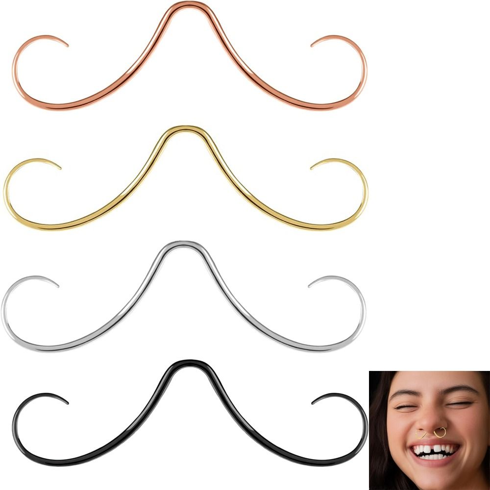 Piercing Jewelry Mustache Sept - огляд і ціна Body Jewelry Septum