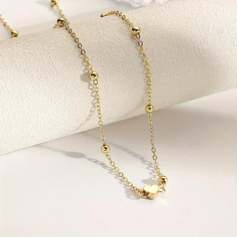 Girls Simple Heart Beaded Bell - огляд і ціна Body Jewelry Chain
