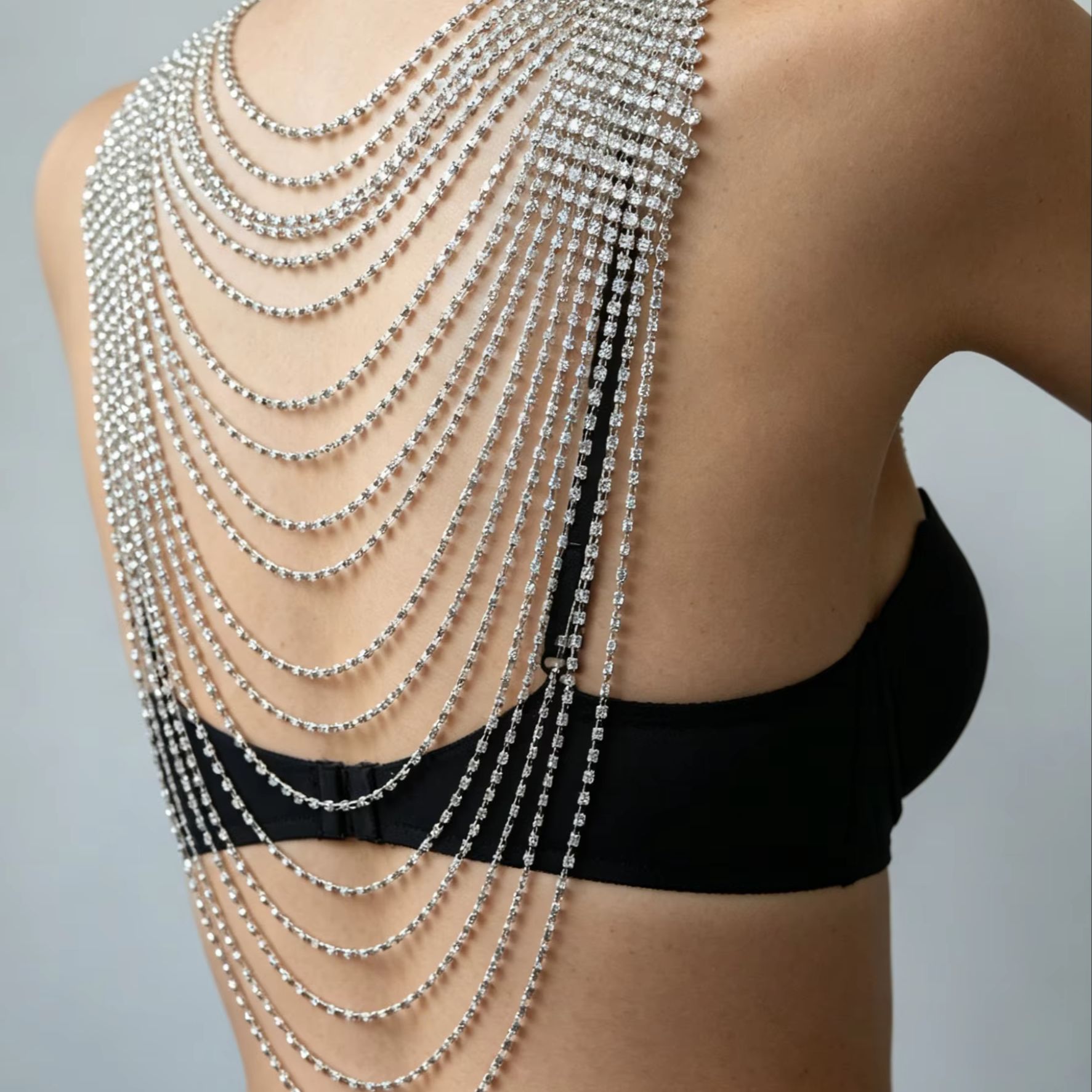 Stylish Multi-Layer Body Chain - огляд і ціна Body Jewelry Back