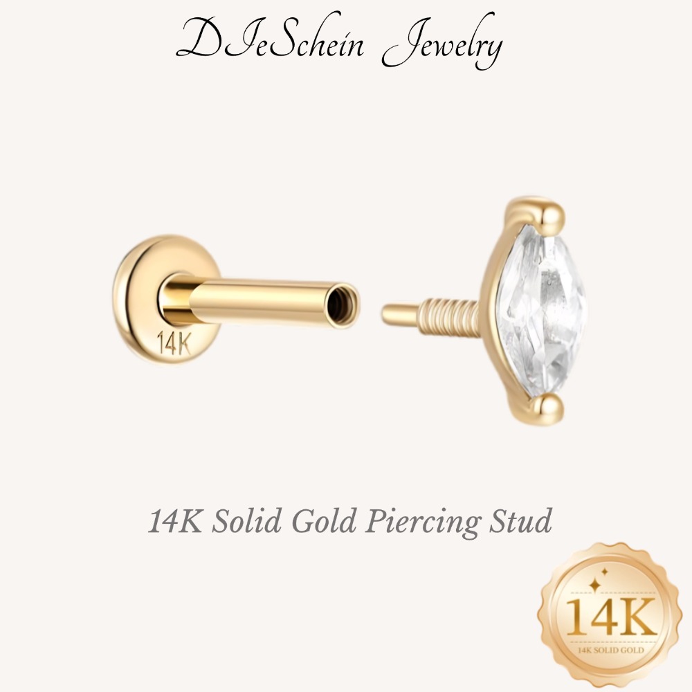 DIeSchein 14K Solid Gold Carti - огляд і ціна Body Jewelry Septum