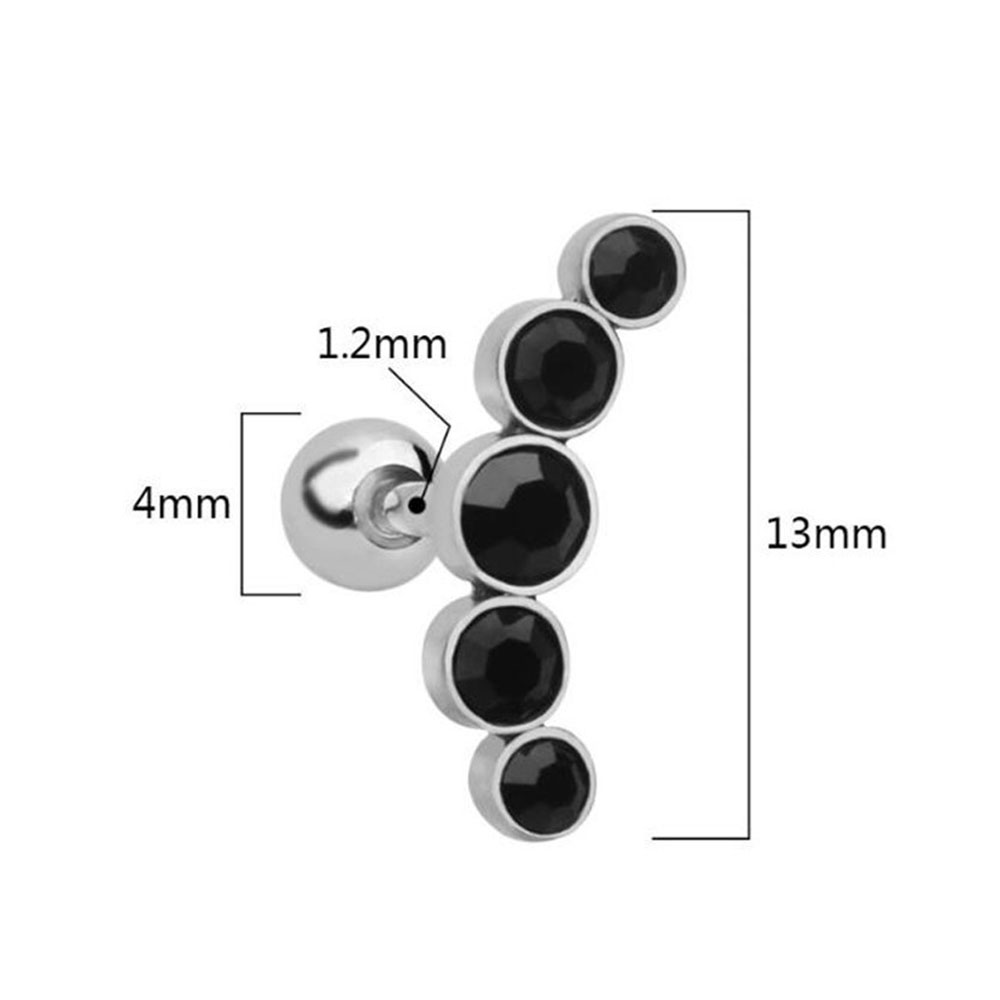 1Pcs Fashion 16G Stainless Ste - огляд і ціна Body Jewelry Cartilage Earrings