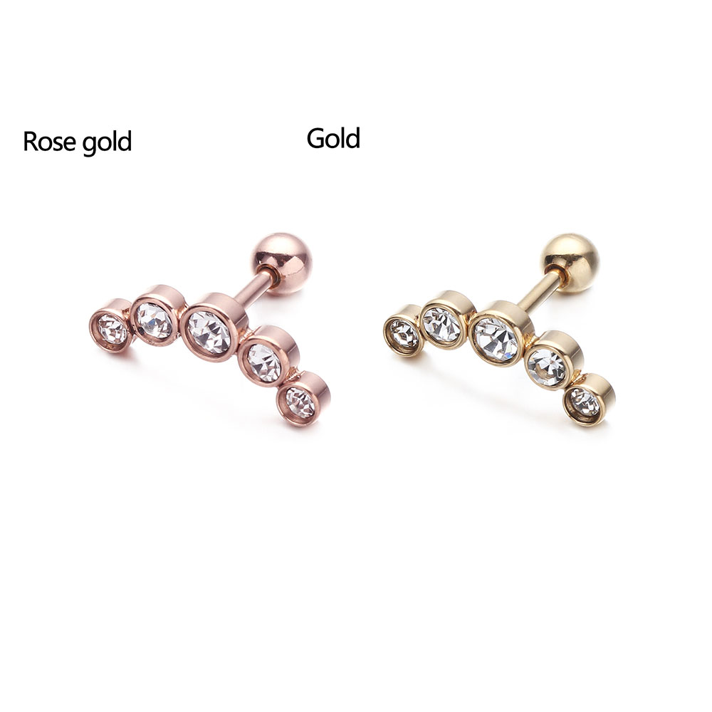 1Pcs Fashion 16G Stainless Ste - огляд і ціна Body Jewelry Cartilage Earrings