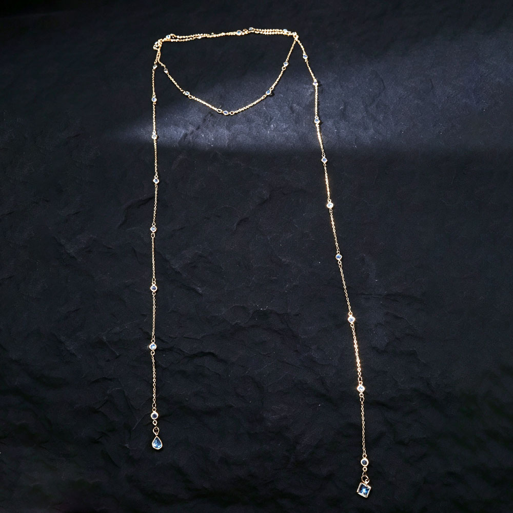 New Fashionable Elegant Neckla - огляд і ціна Body Jewelry Back