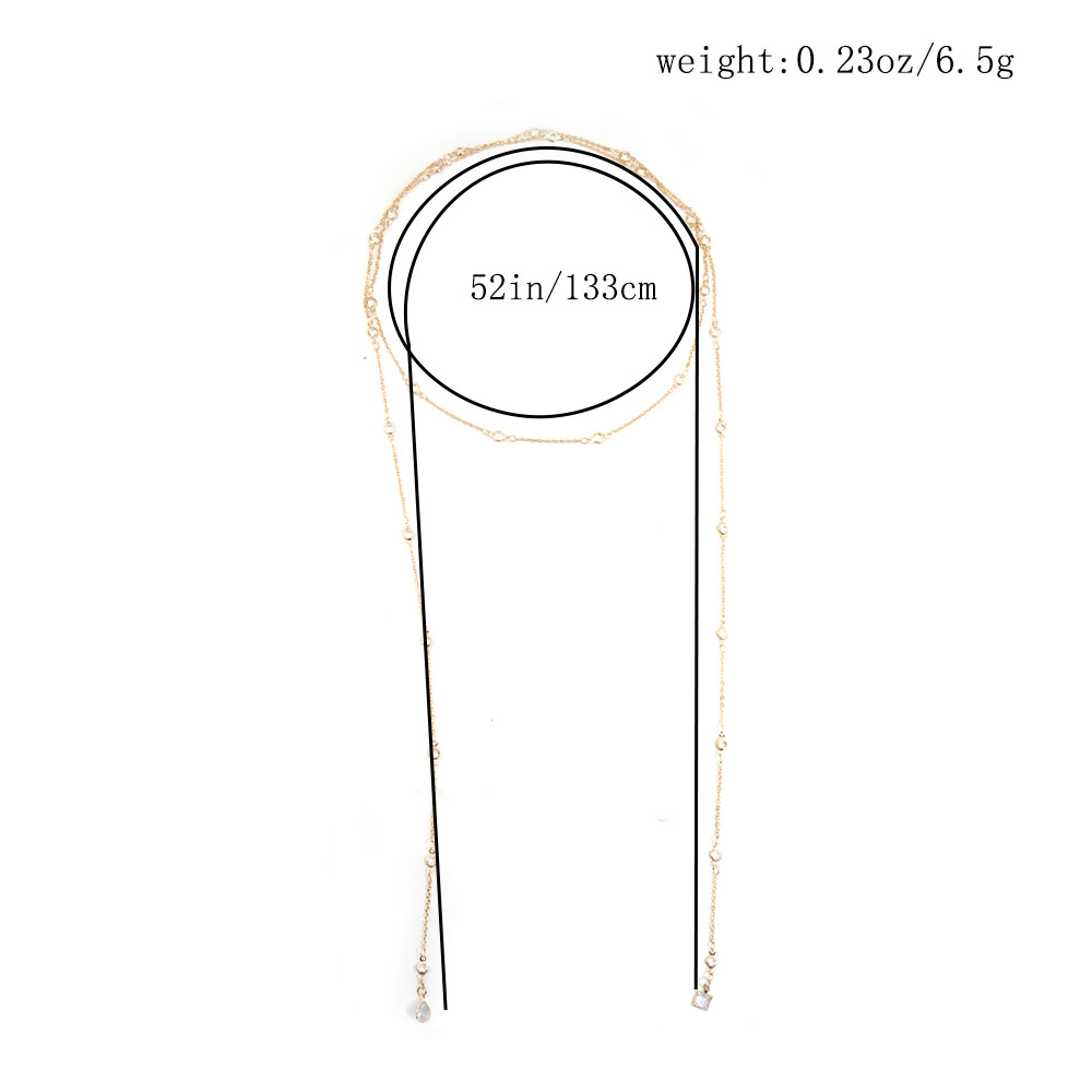 New Fashionable Elegant Neckla - огляд і ціна Body Jewelry Back