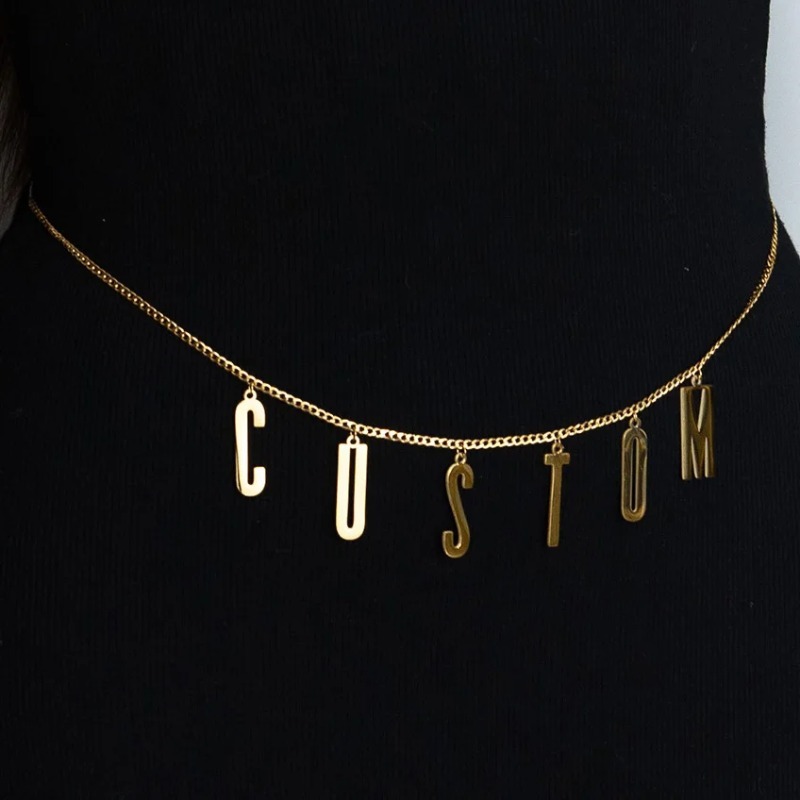 Personalized Custom Name Waist - огляд і ціна Body Jewelry Names