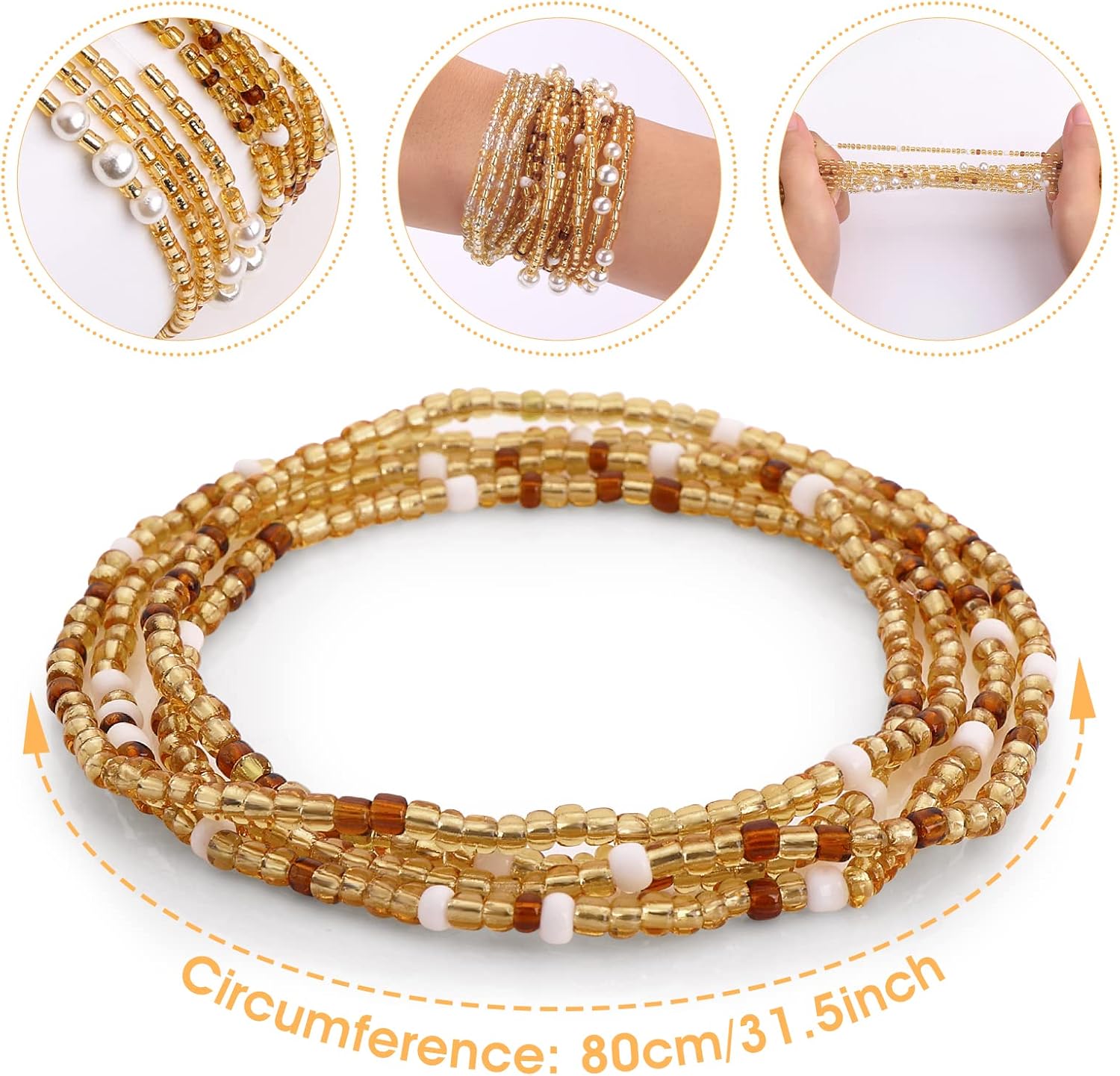 Waist Beads for Women Belly Be - огляд і ціна Body Jewelry Online