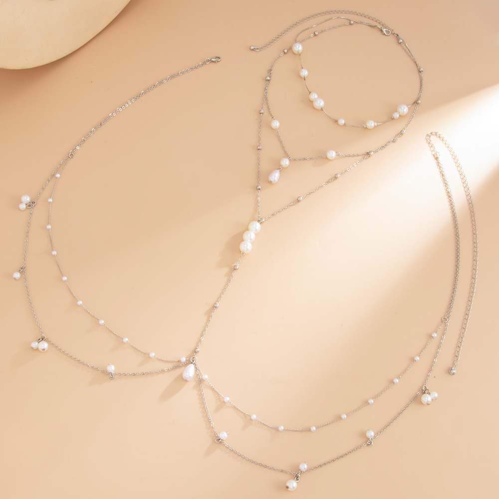 Multi Layer Imitation Pearl Ne - огляд і ціна Body Jewelry Online