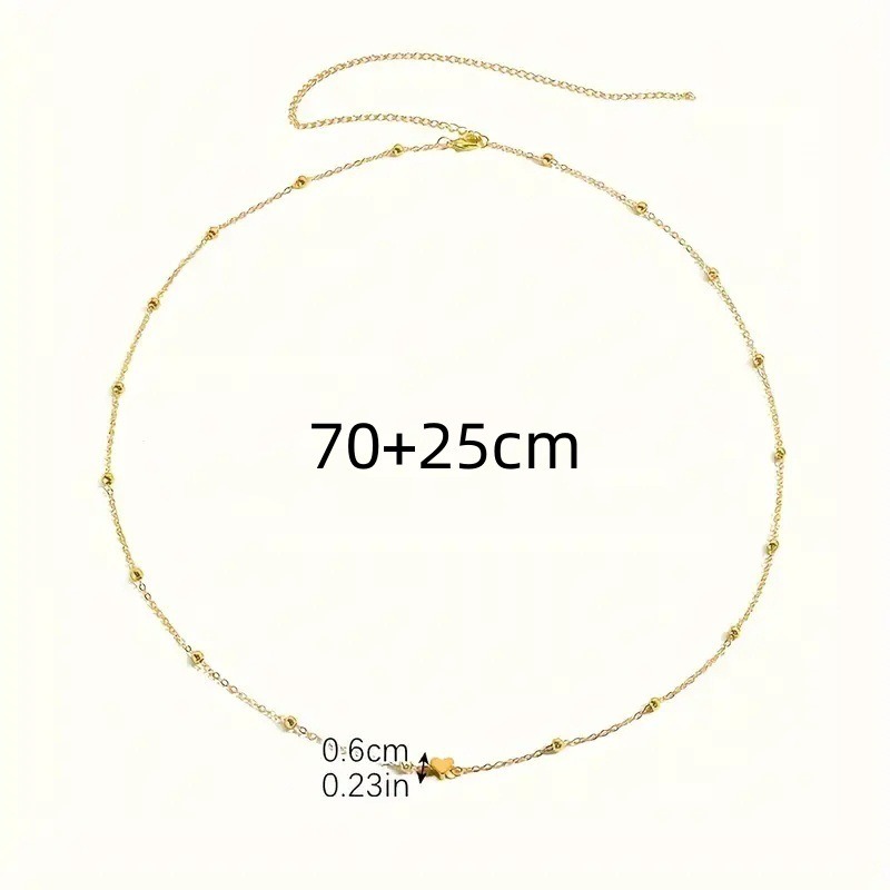 Dainty Gold Heart Waist Chain  - огляд і ціна Body Jewelry Chain