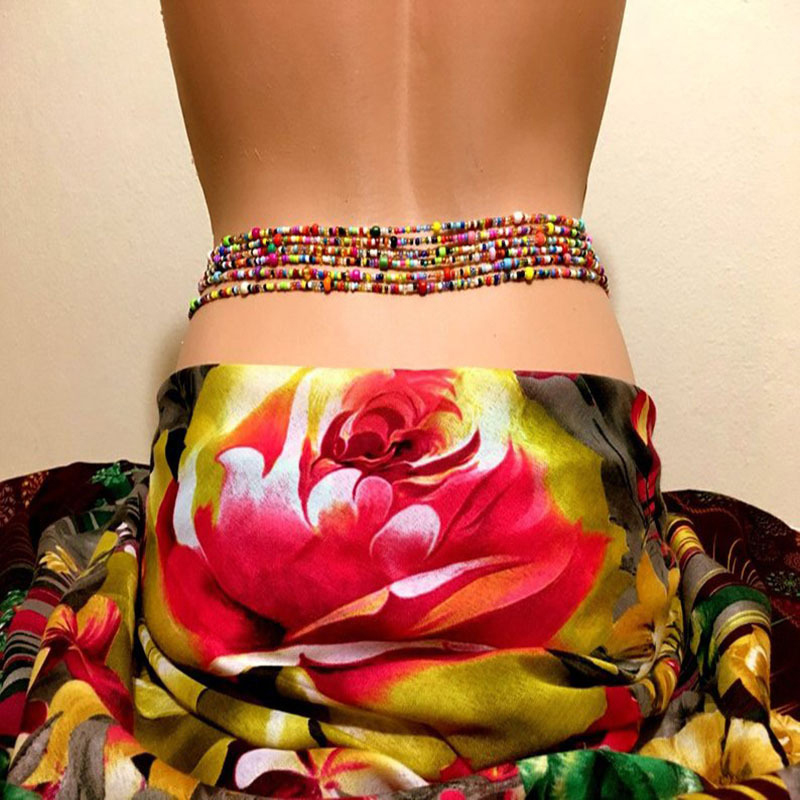 Women Layered Beaded Belly Cha - огляд і ціна Body Jewelry Chain